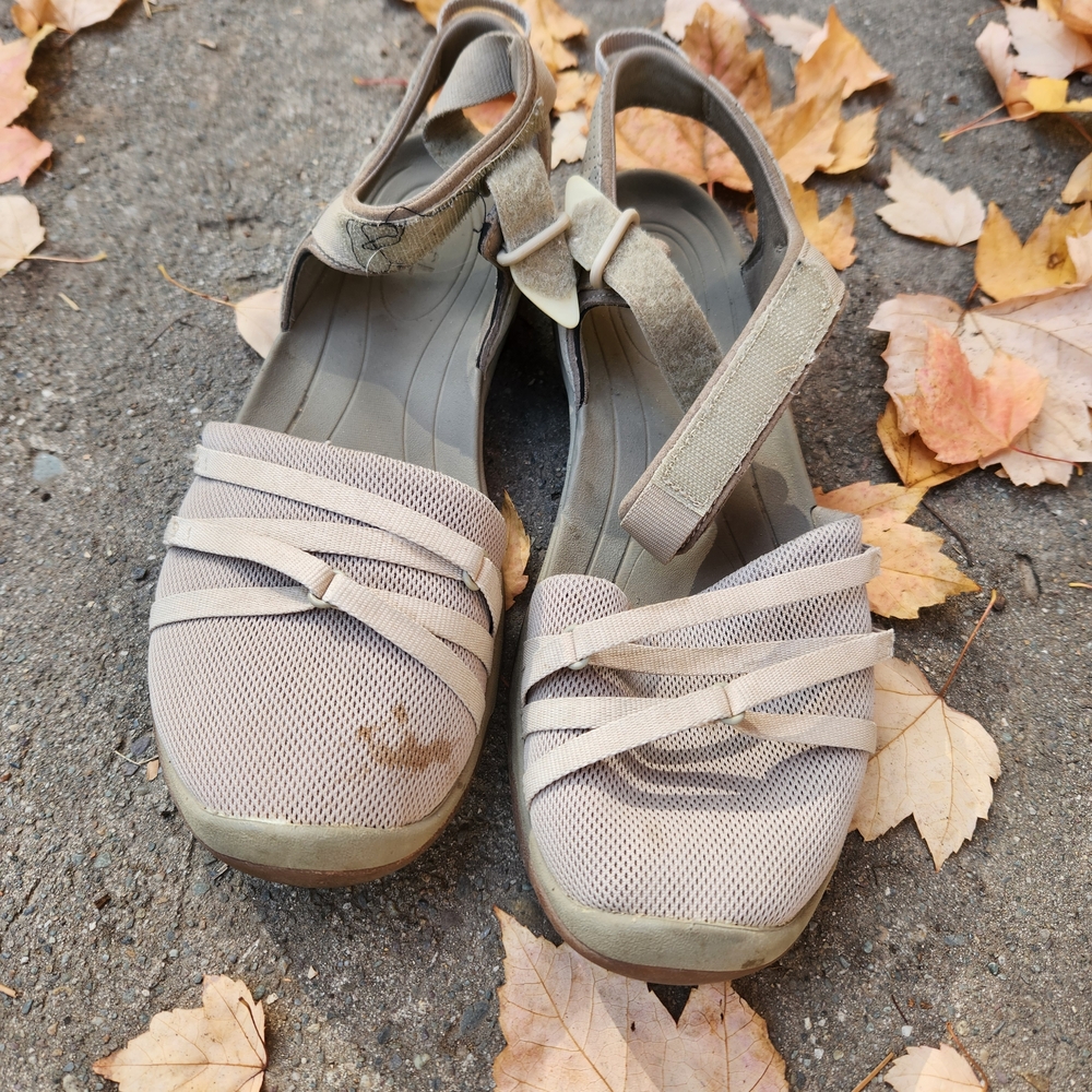 Teva Women's Taupe Strappy Sandals